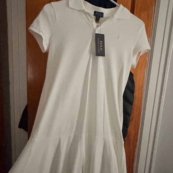 Polo Ralph Lauren Big Girls’ White Dress - Picture 2 of 4
